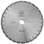 24 Teeth per Inch Wet Working German Diamond Saw Blade for Granite Cutting