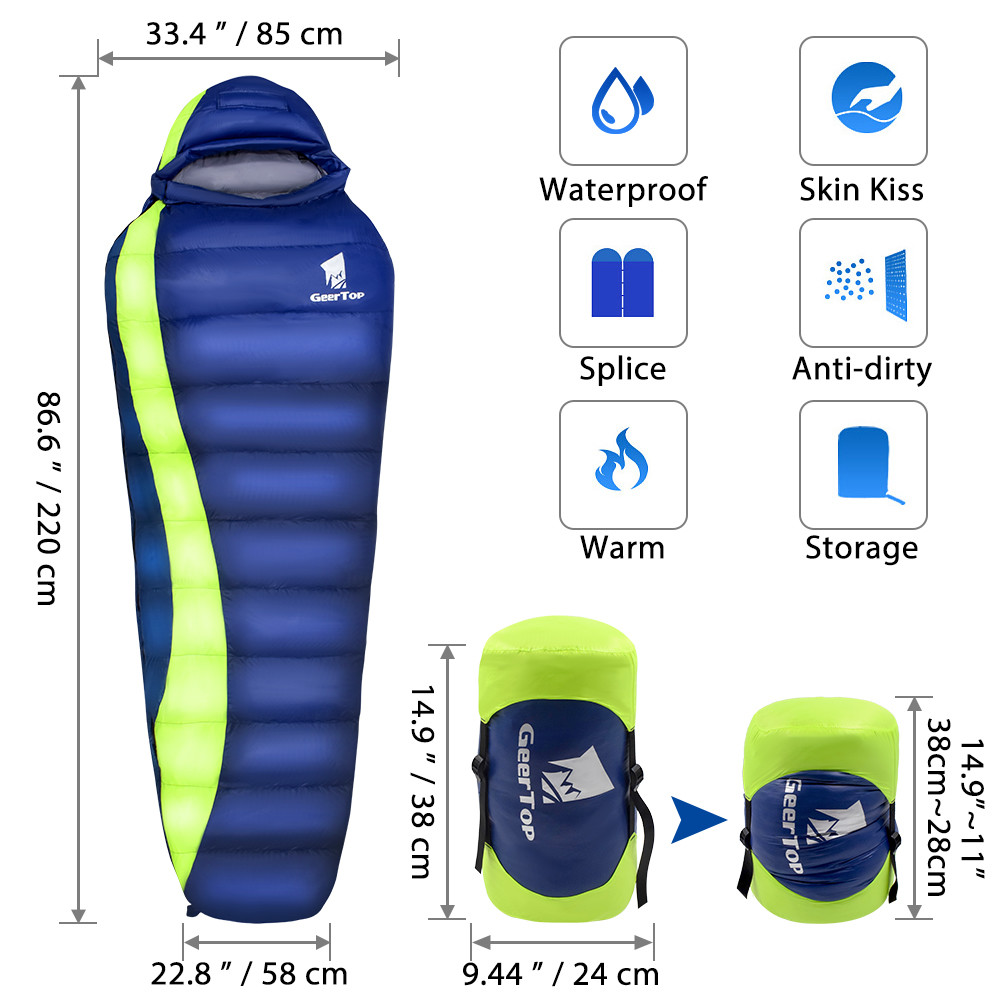 Good Ventilation 38*24cm Folding Camp Hammock For 1 Person