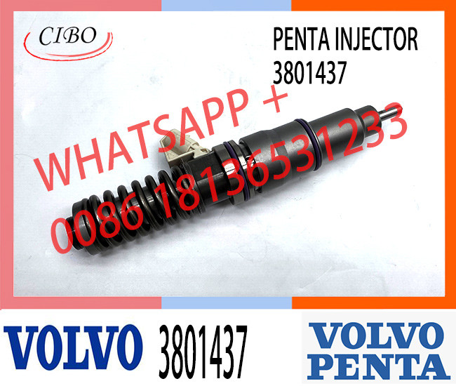 High Quality Unit Pump Injector 21586284 3801437 BEBE4C13001 D12D Engine Fuel Diesel Injector for VOL