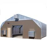 Single Span Automatic Blackout Greenhouse Small Gutter Connected