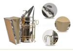19.3*10cm Barrel Galvanized Leatheroid Electric Bee Smoker