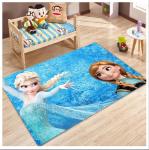 Cartoon Frozen polyester Fiber Living Room Floor Carpet Special Style