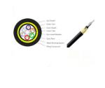 Duct 2 Core Armored Fiber Optic Cable Drop 12 Core Single Mode