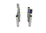SUS304 Biometric Recognition Glass Turnstile Gate 50persons/min