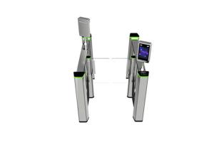 Wholesale SUS304 Biometric Recognition Glass Turnstile Gate 50persons/min from china suppliers