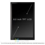 8.0-inch IPS full-view color screen/800x1280 resolution/capacitive screen