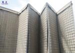 Custom Military Gabion Box Hesco Welded Wire Mesh 5mm ISO Certification