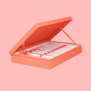 Wholesale Cardboard Paper Makeup Cosmetics Gift Box Pink Biodegradable Custom Paper Cosmetic Brush Packaging Box from china suppliers