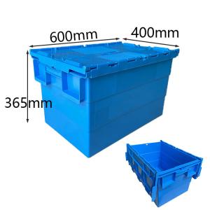 Wholesale Warehouse HDPE Plastic Logistic Box Hygiene Plastic Moving Crate 50Kg 60L from china suppliers