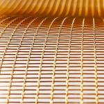 Security Weatherproof Laminated Glass Metal Fabric 0.15mm-0.3mm Thickness