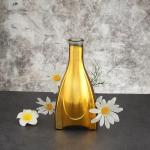 Industrial Beverage Custom Electroplated 750ml 500ml Glass Bottle for Brandy