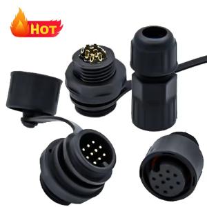 Wholesale RIGOAL M16 2 3 4 5 6 8 9 10 Pin Industrial Automotive LED Lighting Drone Outdoor Connector from china suppliers