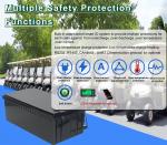 Lightweight Lithium LiFePo4 Battery , 48V 100Ah 105Ah Electric Golf Cart
