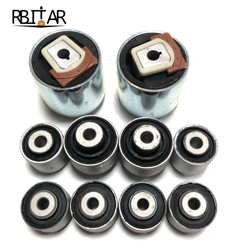 10pcs Control Arm Bushing Sets 4E0407182D 4E0407182C 4F0407183E For Bentley