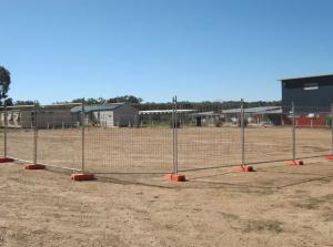 Wholesale 2.1m x 2.4m Temporary Security Fencing PVC Coated Low Carbon Steel Material from china suppliers