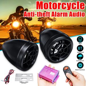 Wholesale Bluetooth 30M Motorcycle MP3 Player 20Hz-20KHz Waterproof Alarm Speakers from china suppliers