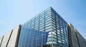 Wholesale Modern Metal Curtain Wall Rectangular Shape Weatherproof Powder Coating Curtain Wall from china suppliers