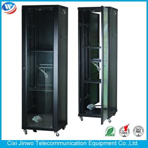 Wholesale Glass Vented Door Floor Network Cabinet 19 Inch 42U NC Series from china suppliers