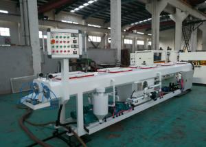 Wholesale Siemens Motor Conical Twin Screw Pvc Pipe Production Machine , PVC Tube Making Machine from china suppliers