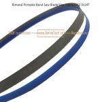 Bimetal Portable Band Saw Blade Size:730mmx12.5x24T