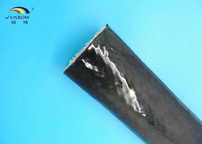 Heat-resistant Silicon Coated Fireproof Performance Glass Fabric Sleeve Eco-friendly