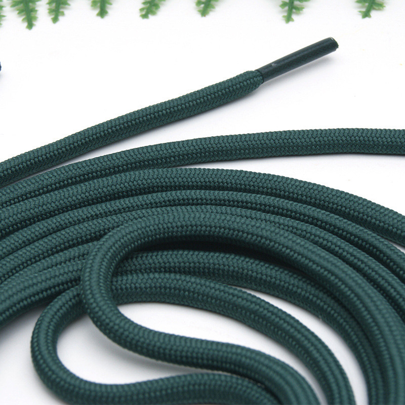 Grey Pink Double Braid Nylon Yacht Rope 5mm Polyester Cord In Bulk