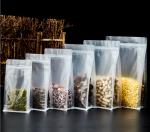 Mylar Ziplockk Smell Proof Packaging Bags Transparent Clear Plastic Packaging
