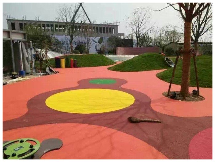 Good Durability EPDM For School Playground Kindergarten Rubber Flooring 5MM