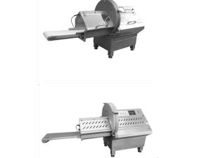 Wholesale 200pcs/min Cheese Ham Meat Slicer Cutting Machine Bevel Connection from china suppliers