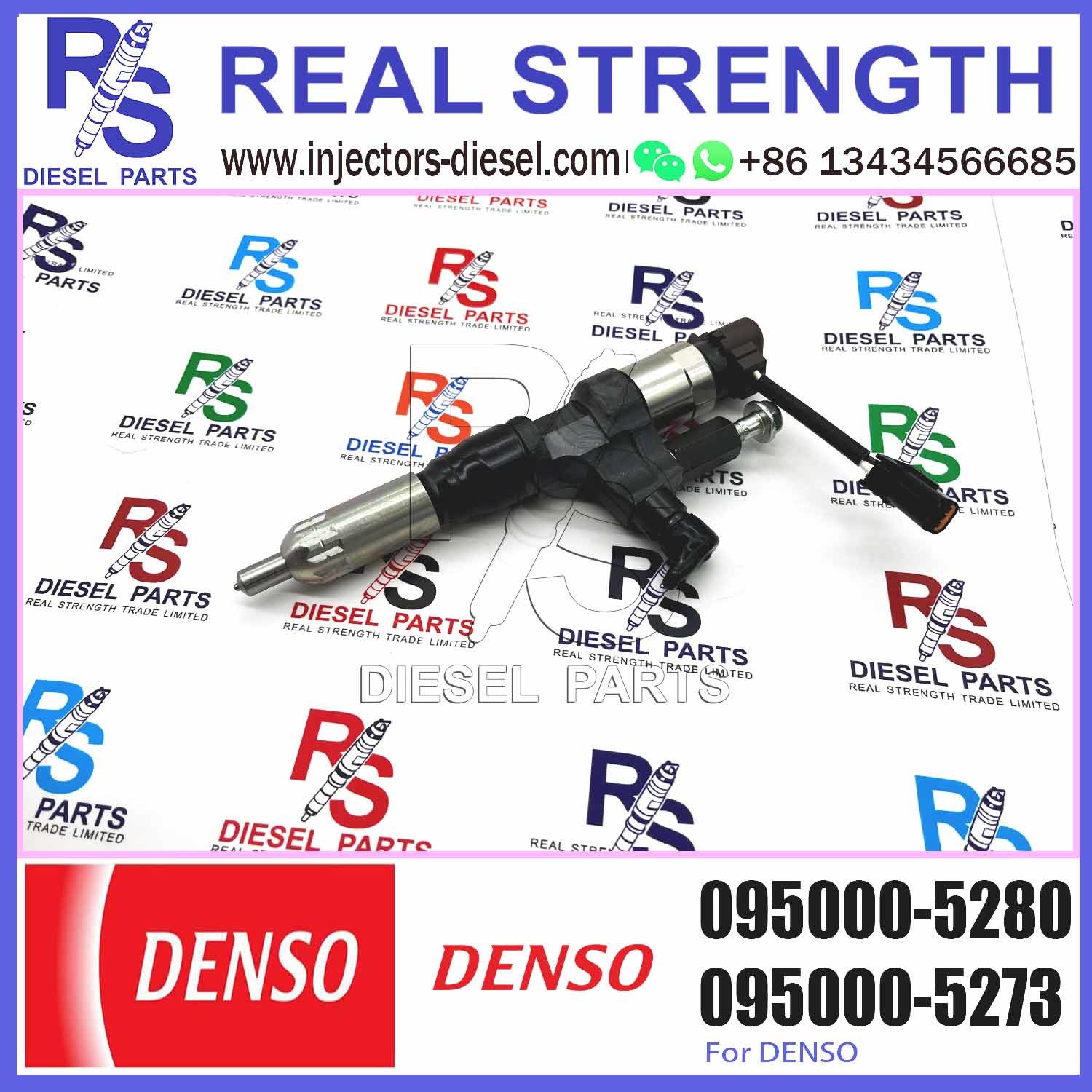 Good Quality New Common Rail Fuel Injector 23910-1360 095000-5280 For Diesel Engine