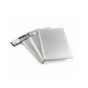 Wholesale Laser Logo Metal USB Business Card USB Flash Memory 4GB 8GB 16GB from china suppliers