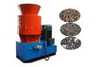 Alfalfa Pellet Making Machine Flat Die Pellet Machine Driven By 37KW Elect -