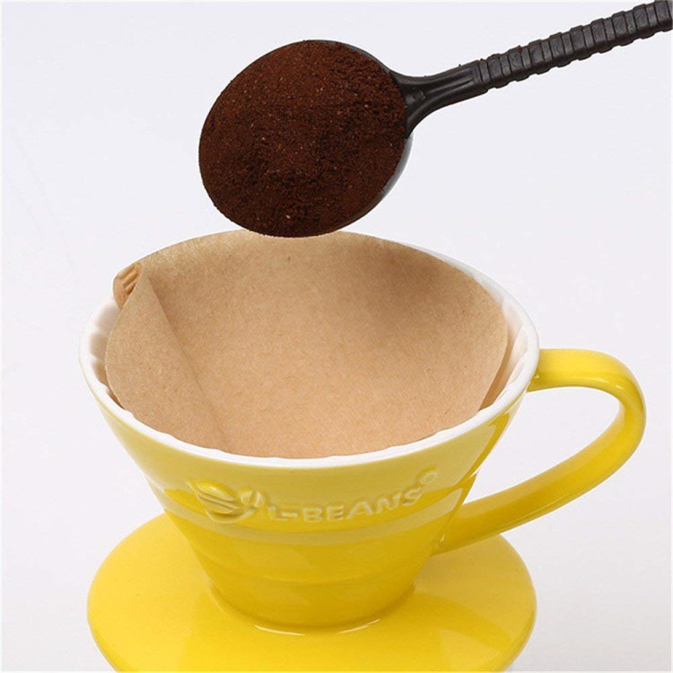 Cone Sector Shape Drip Coffee Filter Bags Biodegradable Coffee Filters