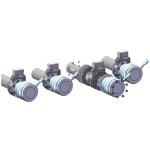 Truck Tanker Valve GPS Tracking Padlock 4000mAh Monitoring System Aluminium