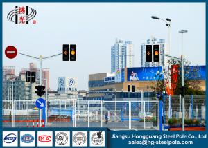 Wholesale Anti Corrosion Round Traffic Light Poles for Roadway Intersection from china suppliers