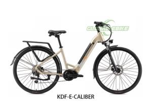 Wholesale Caliber 700C Electric Urban Bike With Mid Motor , Shimano 9-Speed And Hydraulic Brakes from china suppliers