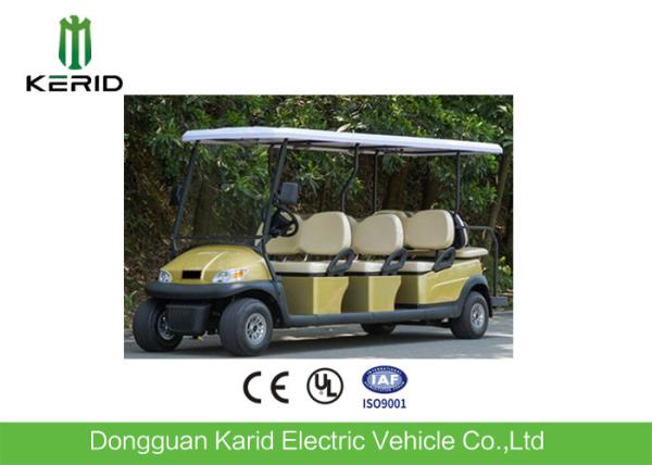 48V / 4KW DC Motor Electric 8 Seater Golf Buggy Battery Operated Curtis