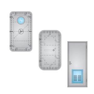 Wholesale H120 Marine Watertight Door from china suppliers