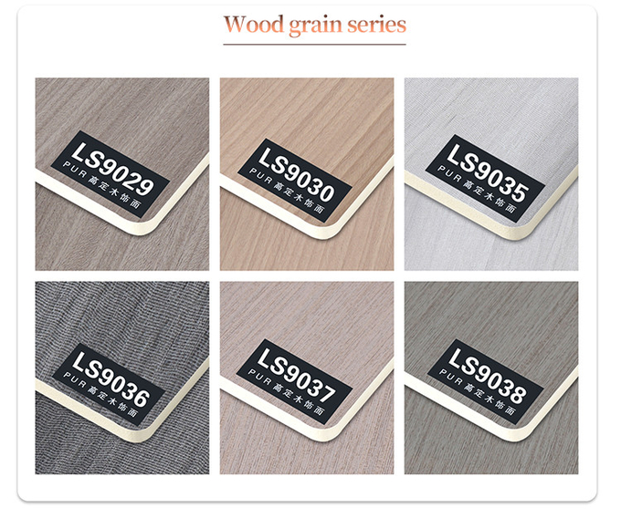 Waterproof And Mildew Proof Flat Wood Grain 1220mm Decorative PVC Wallboard Wall Panels