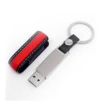 USB Leather Pen Drive 2GB 4GB 8GB with Logo-Printing