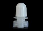 Peculiar Type Oval Plastic Spout Caps 12mm For Hair Beauty Paste Pouch