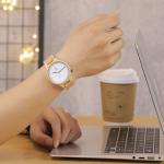 ALK Vision Wood watch male female couple watches maple wooden wrist watch for