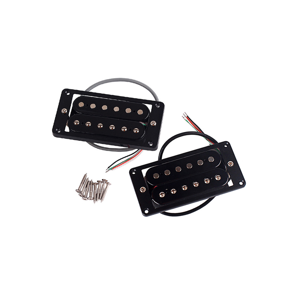 Excellent Sound Humbucker Pickup Set Dual Coil N8.8K/B9.2K Output With 5 Conductor Wires