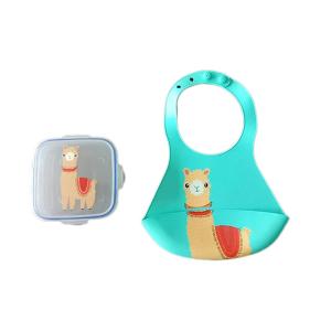 Wholesale Outside Dinner Cute Baby Bibs Set Colored High Durability Easy To Take Out from china suppliers