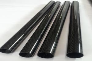 Wholesale 3K Twill Plain Carbon Fiber Round Tube High Strength Carbon Fiber Pipe from china suppliers