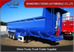 50 Tons Square Shape Semi Dump Truck Customized Transport Heavy Stone