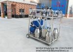 550l/Min Vacuum Pump Capacity Goat Milking Machine , Cow Milking Equipment