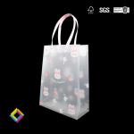 PVC Gift Bags Handbag Folding Paper Gift Packaging PVC Bag For Holiday Gift