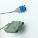 Gray Color GE SPO2 Extension Cable Infat Soft Tip 1.1 Meter Surgical Supplies