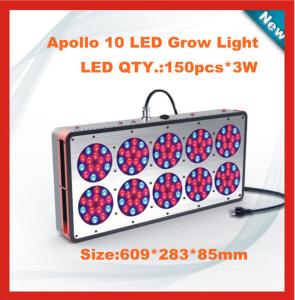 Wholesale apollo 10 led grow light for green house 150x3W high power from china suppliers